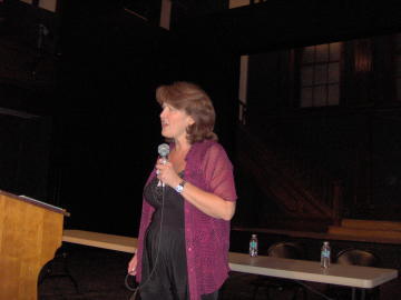 Nancy Gives Her TalkL